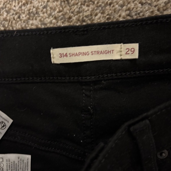 314 SHAPING STRAIGHT WOMEN'S JEANS - Picture 6 of 7